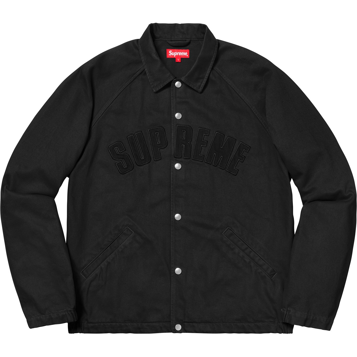Snap Front Twill Jacket view 5